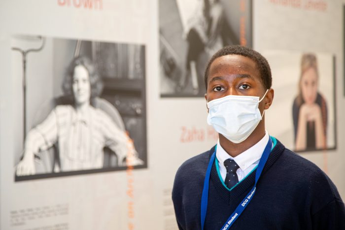 T Level student Taz Makusha